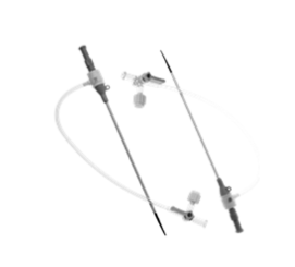 Cateter introductor femoral y radial